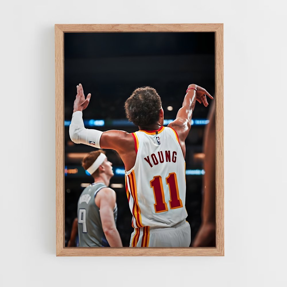 Poster Triomphe de Trae – affiche Basketball (vue 4)